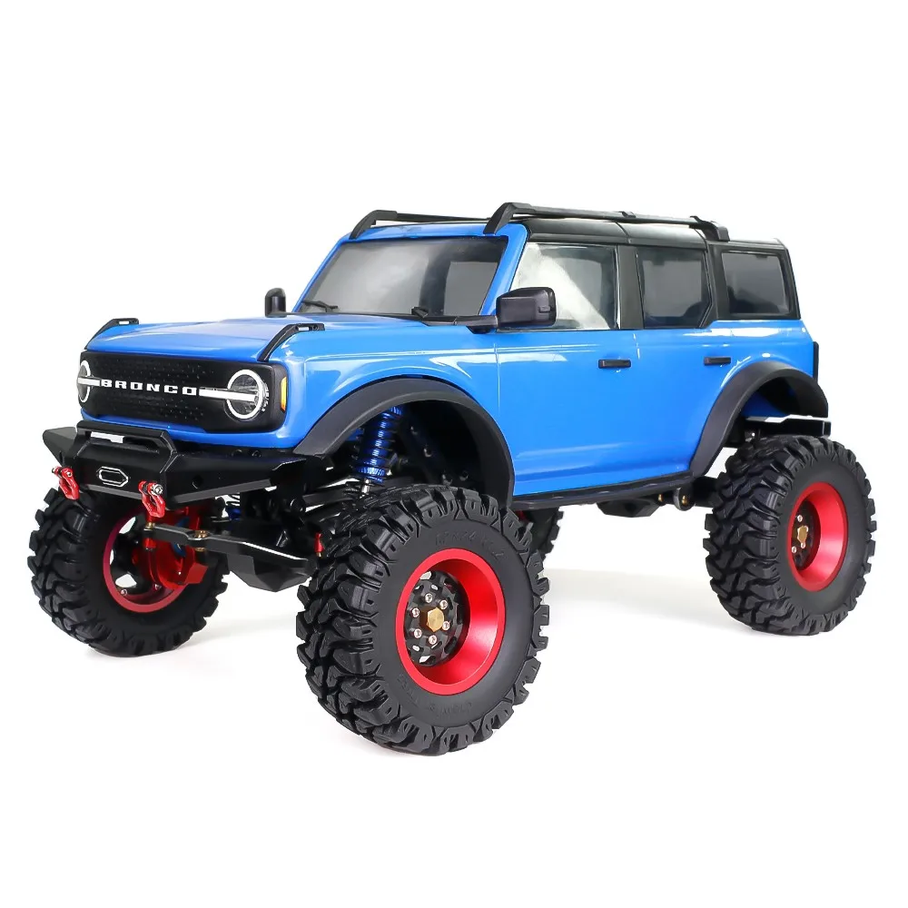Carbon Faser Legierung 1,2 Zoll Beadlock Radnabe Felgen für 1/18 TRX4M SCX24 FMS FCX18 FCX24 Furitek RC Auto Metall Upgrade Teile – Detail 6