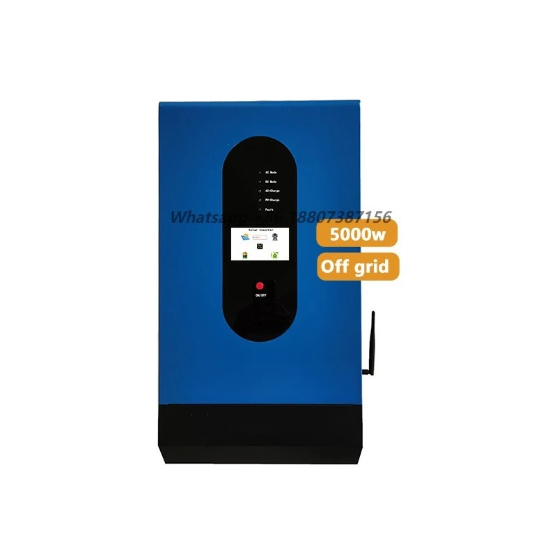 Residential Solar Inverter 5kw 12v/24v Pure Sine Wave Power Inverter With Charge Controller