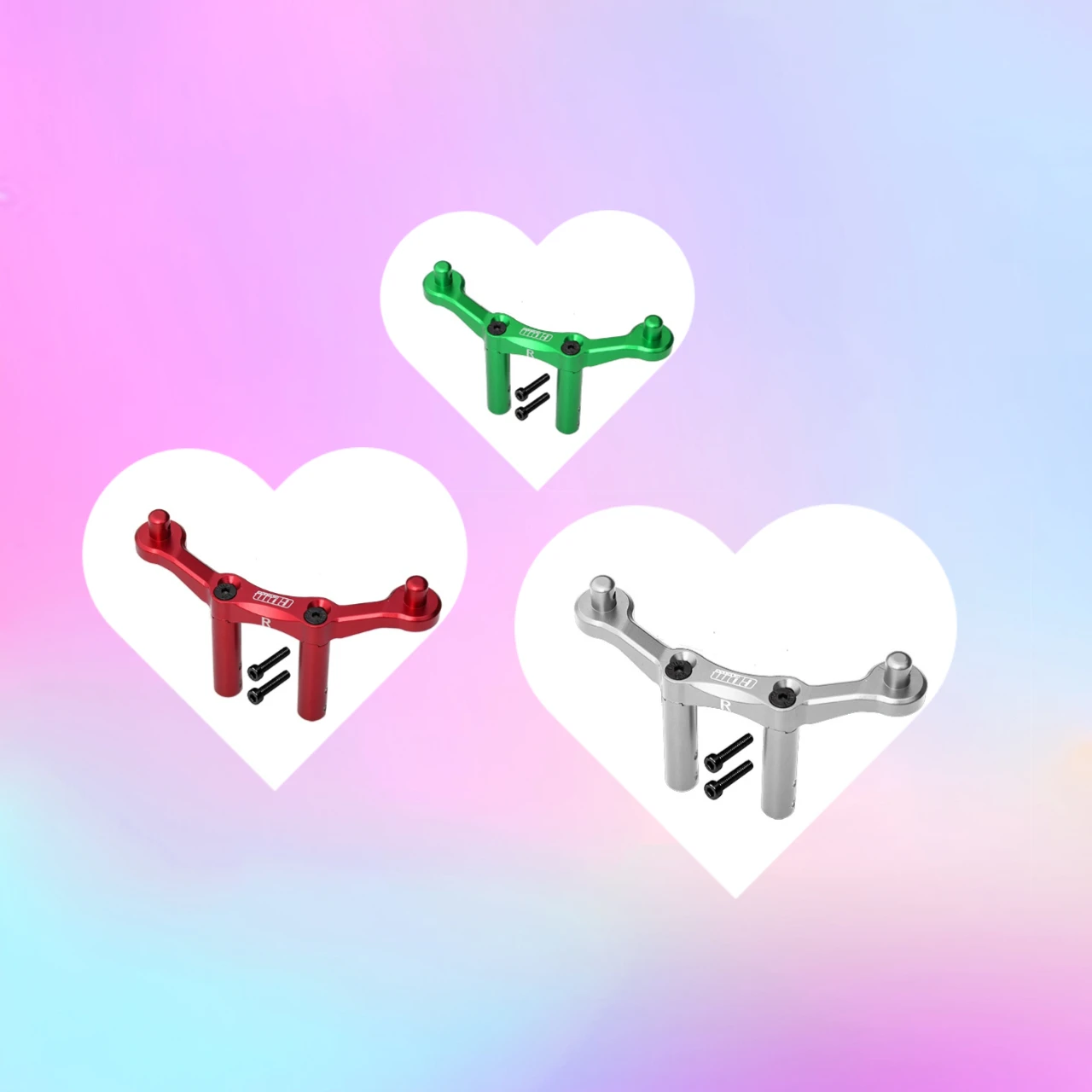 

GPM Aluminum Rear Body Mount & Post For ARRMA 1/10 Granite 4X4 Mega, Big Rock AR320404