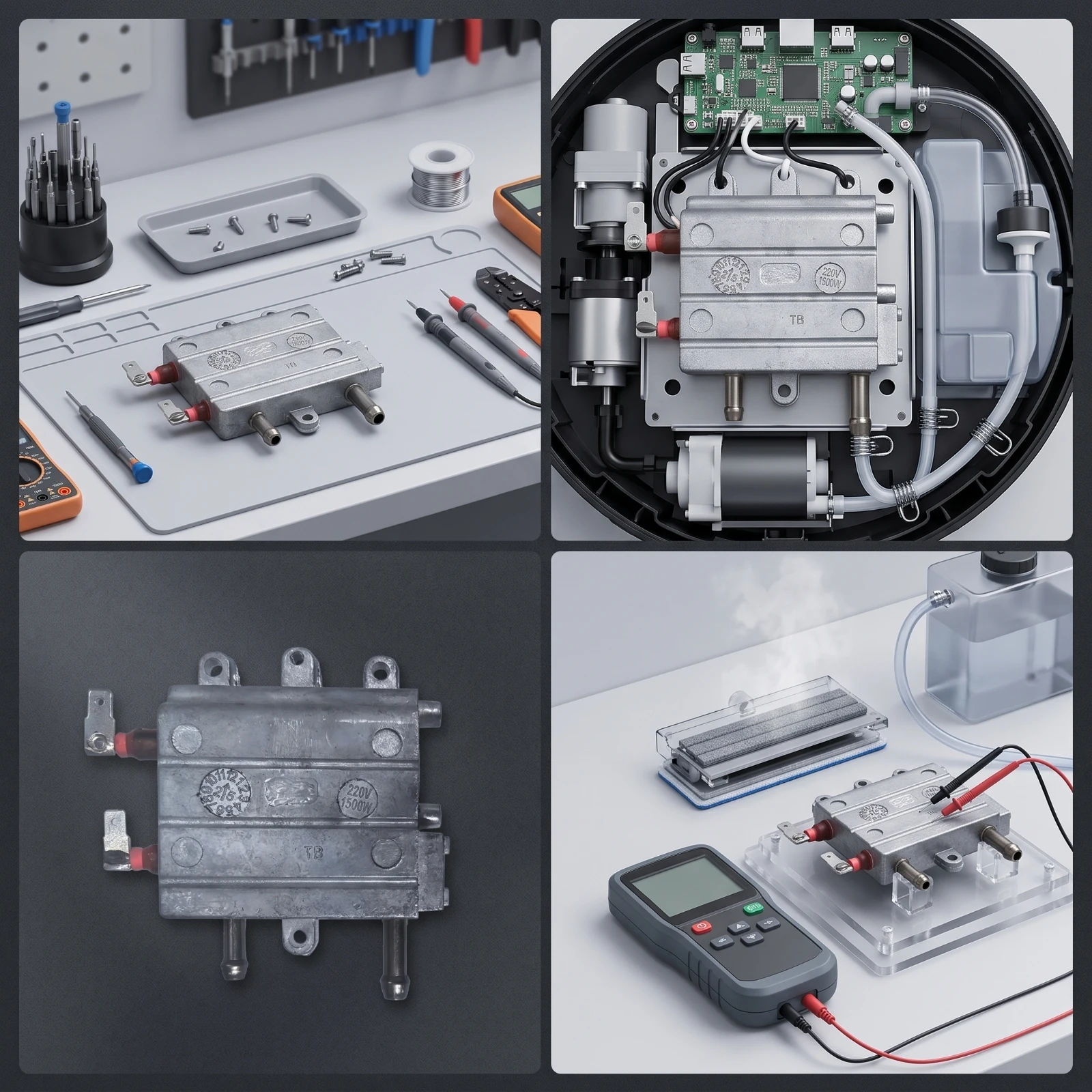 Steam Heating Component Efficient Steam Generator Module Heating Component with Terminal Terminals Corrosion Resistant