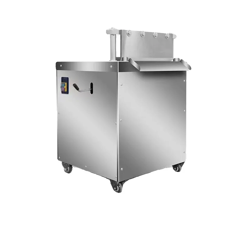 

Commercial Automatic Hydraulic Bone Cutter Machine Electric Guillotine Cutter For Pork Beef Lamb Ribs Frozen Meat Industrial