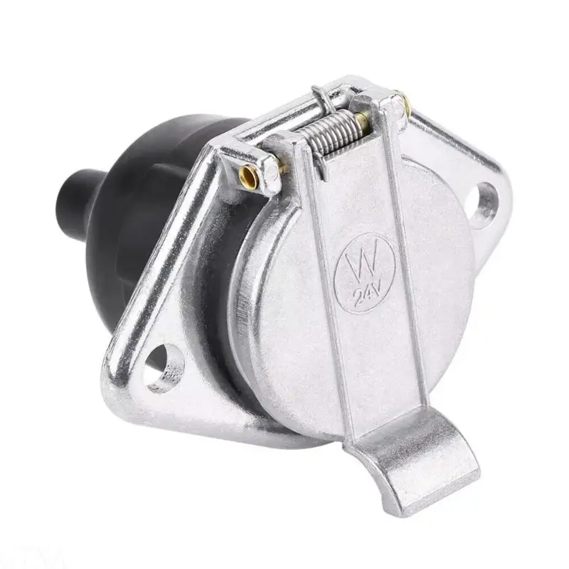 

G7NA Small 24V 7 Pin Power Outlet Metal for Recreational Vehicle Truck & Automobile