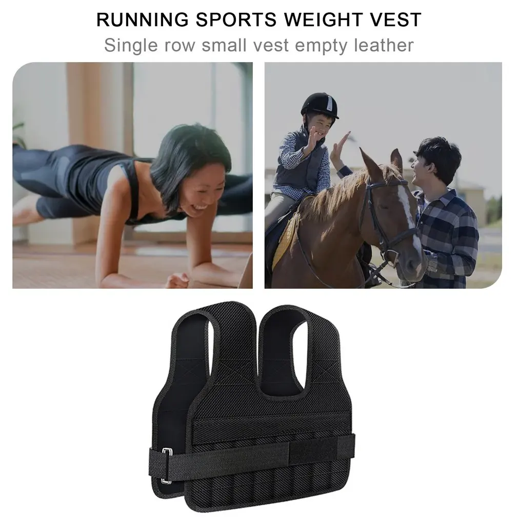 Weight-bearing Vest Weight Training Sports Boxing Gym Equipment Adjustable Vest Jacket Single Row Small Vest