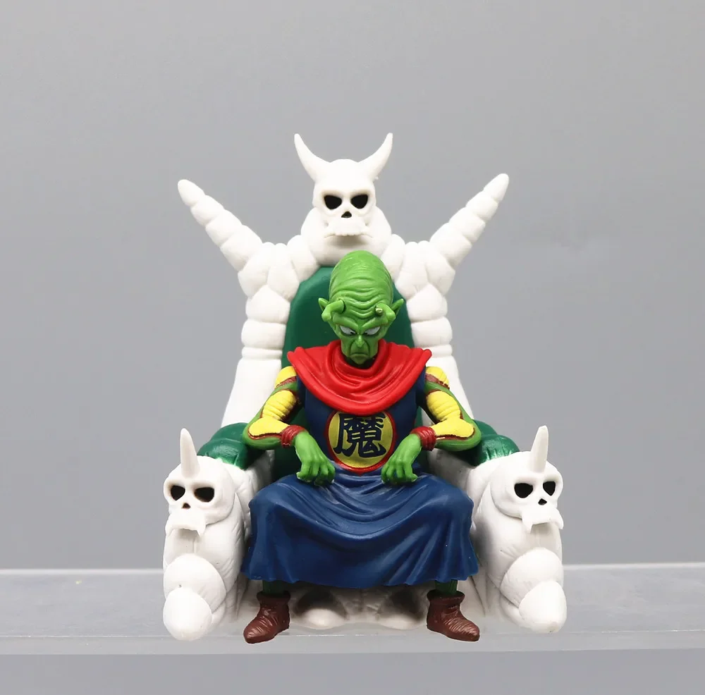 9.5cm Anime Dragon Ball Piccolo Daimao Figure Cymbal Tambourine Drum Piano King Piccolo Pvc Action Figures Model Toys Gifts