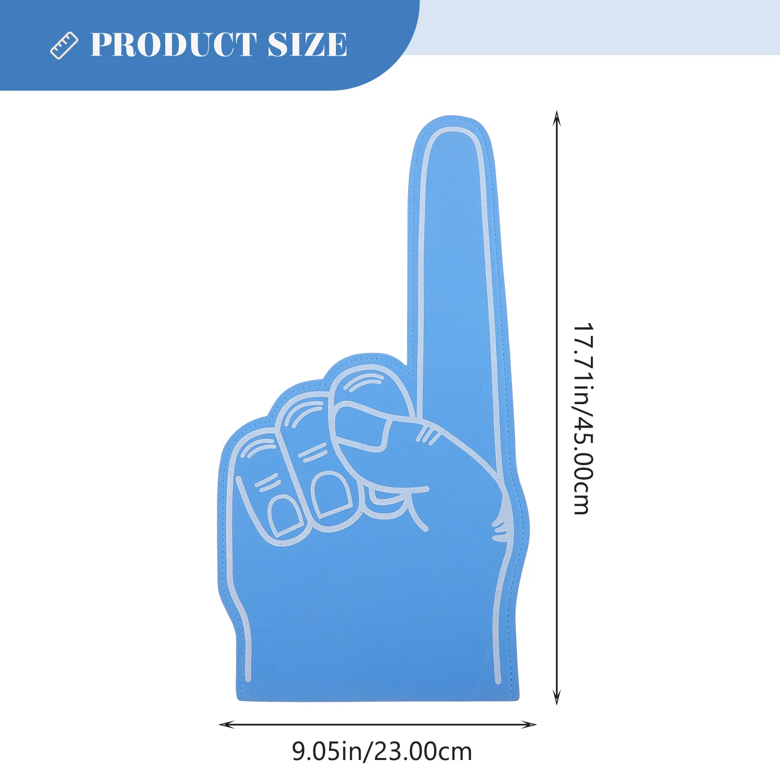 3 قطعة رغوة كرة القدم حفلة لصالح الكرتون صانع الضوضاء للرياضة حفلة يهتف الدعائم مهرجان مروحة الملحقات فريق الروح العنصر #4