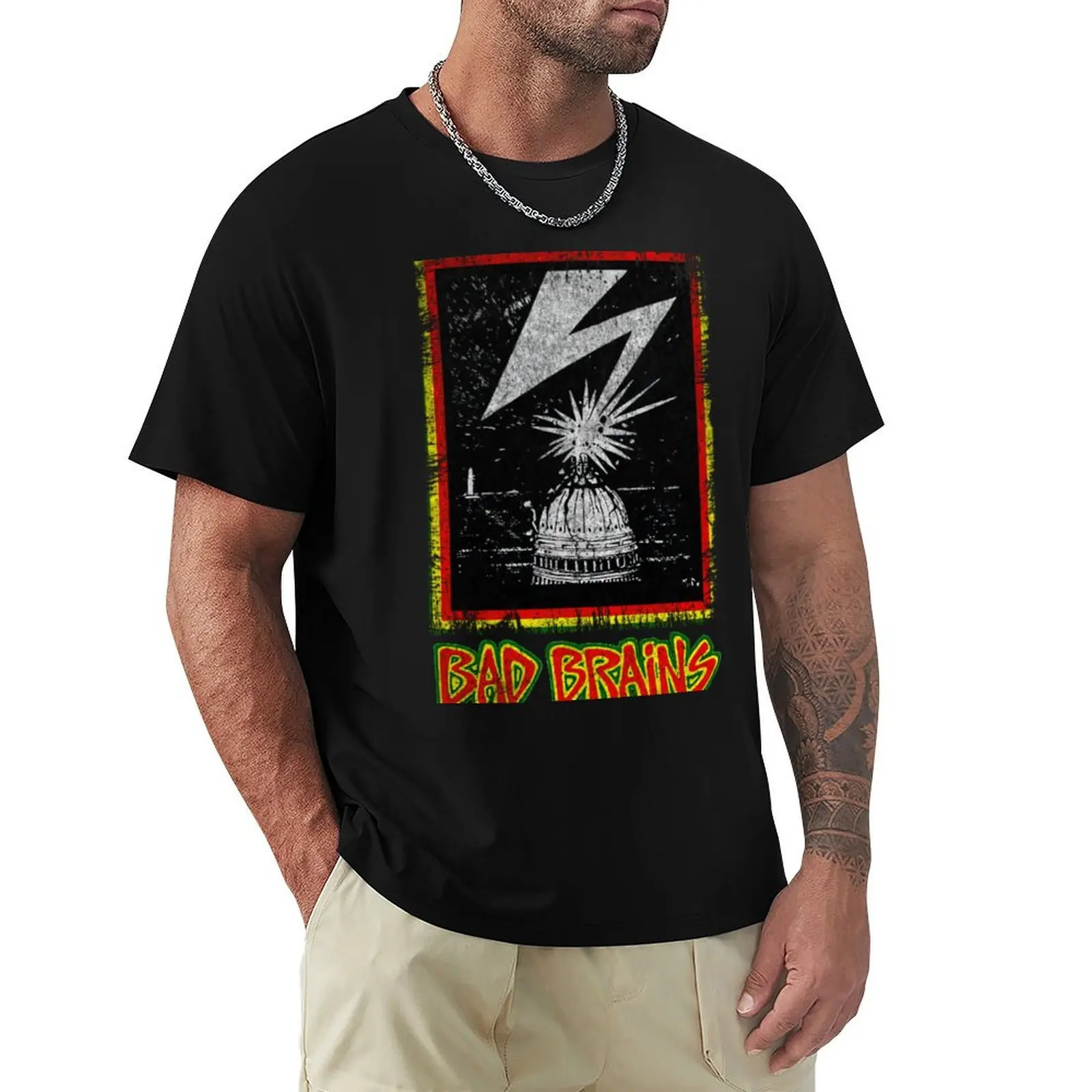 

Bad Brains Vintage T-Shirt Quick Dry Fishing T-Shirt
