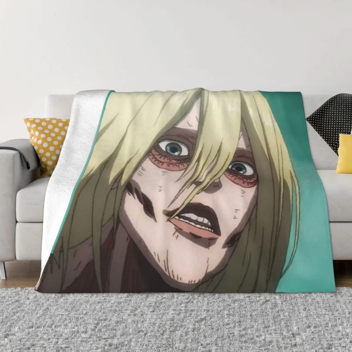 

Attack On Titan 000181 Blanket Bed Blanket Quilt For Bed Blankets & Throws Personalized blankets Throw Blanket