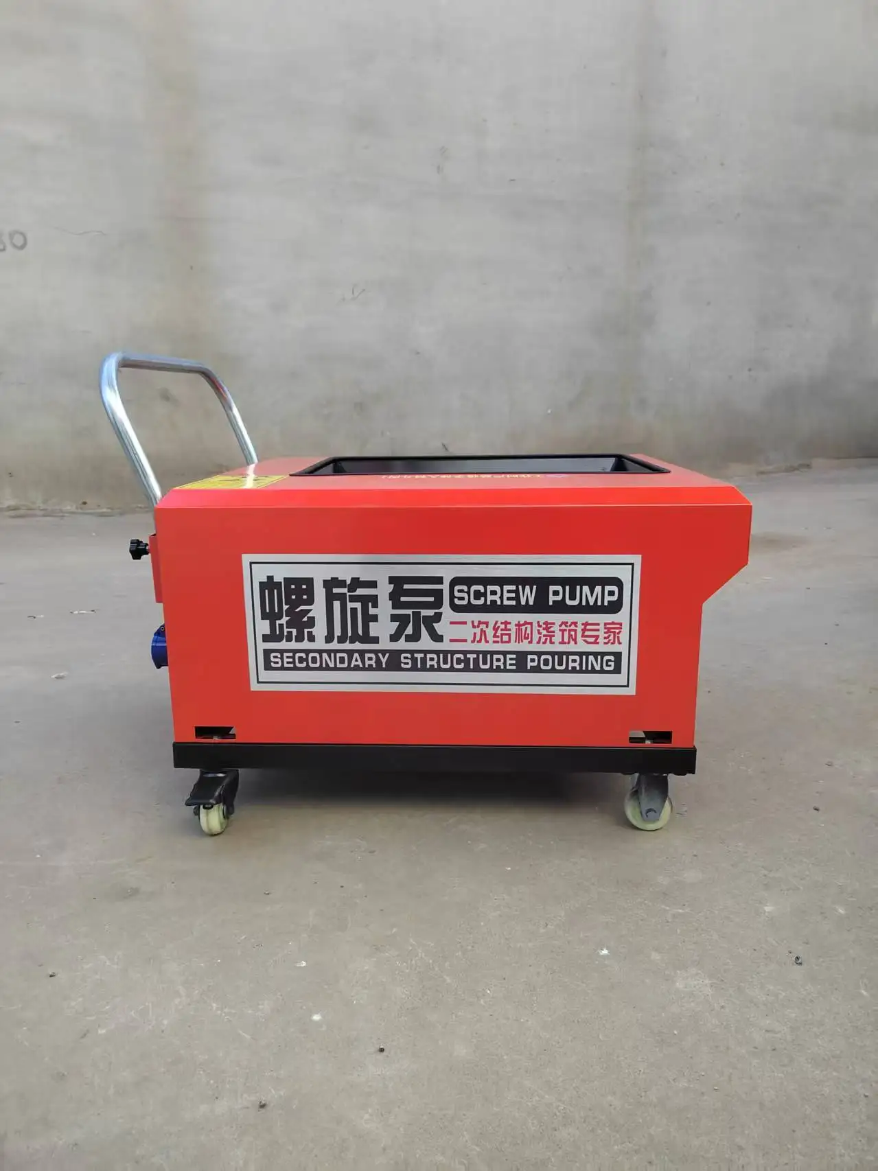 110V/220V/380V Small Concrete Pump Concrete Delivery Pump with Secondary Structure Is Used for Efficient Concrete Delivery