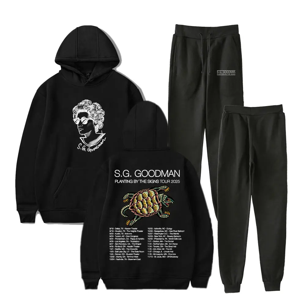 

S.G. Goodman Planting By The Signs Tour Hoodies Jogger Pants Set Merch Unisex Fashion Long Sleeve Trendy Sweatshirts