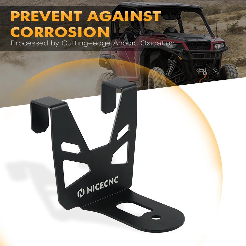 NiceCNC UTV Cooler Brackets Mounts Heatsink Holder For Polaris RZR XP XP4 1000 2018-2021 2019 TURBO 2020-2021 Accessories Parts