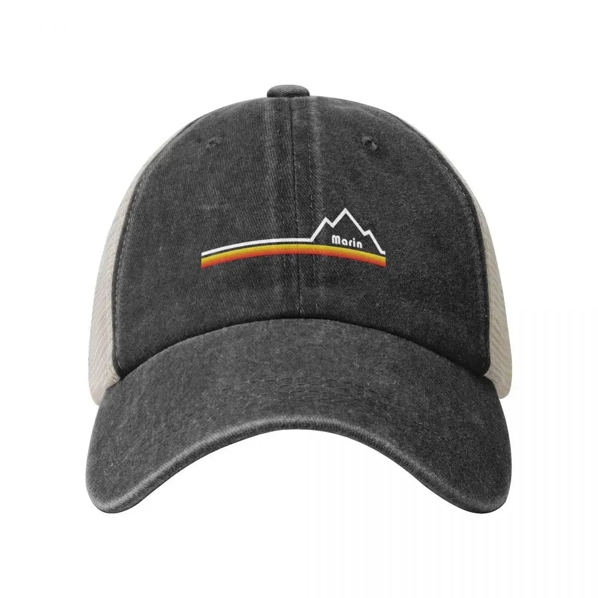 Marin, California Baseball Cap Rugby funny hat Trucker Hat Men Caps Women's