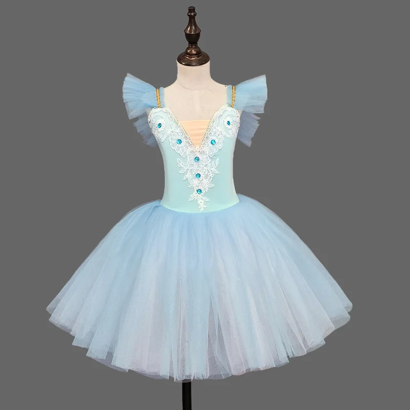 Children's Ballet Skirt, Girls' Dance Skirt, Ballet Performer Clothing, Children's Dance Skirt, Stage Performance Group Clothing