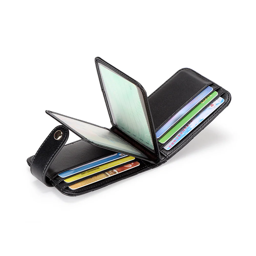 Sheepskin Wallet Leather Men's and Women's Multi-function Motor Vehicle Driving Card Case ID Holder Coin Purse