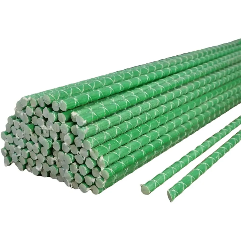Fiberglass Eco Friendly Garden Stakes – Durable, Lightweight, Tomato, Tree, Strawberry, Plant, Support Fencing Stakes