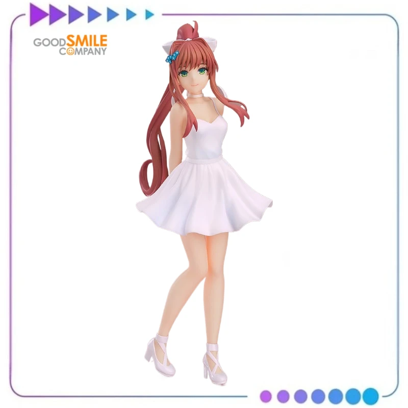 

【Original】GSC PUP Doki Doki Literature Club Monika White Dress Ver. Figure Model Toys