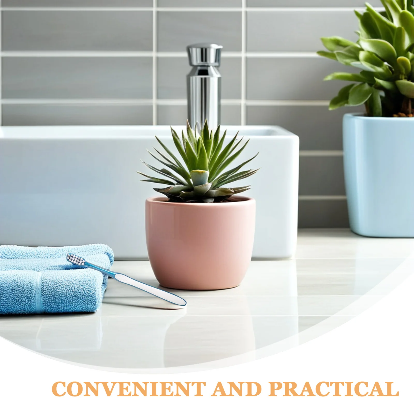 4Pcs Hard Bristle Manual Toothbrushes for Adults Men Large Head PP Tpr Material Ergonomic Handle Travel Lightweight