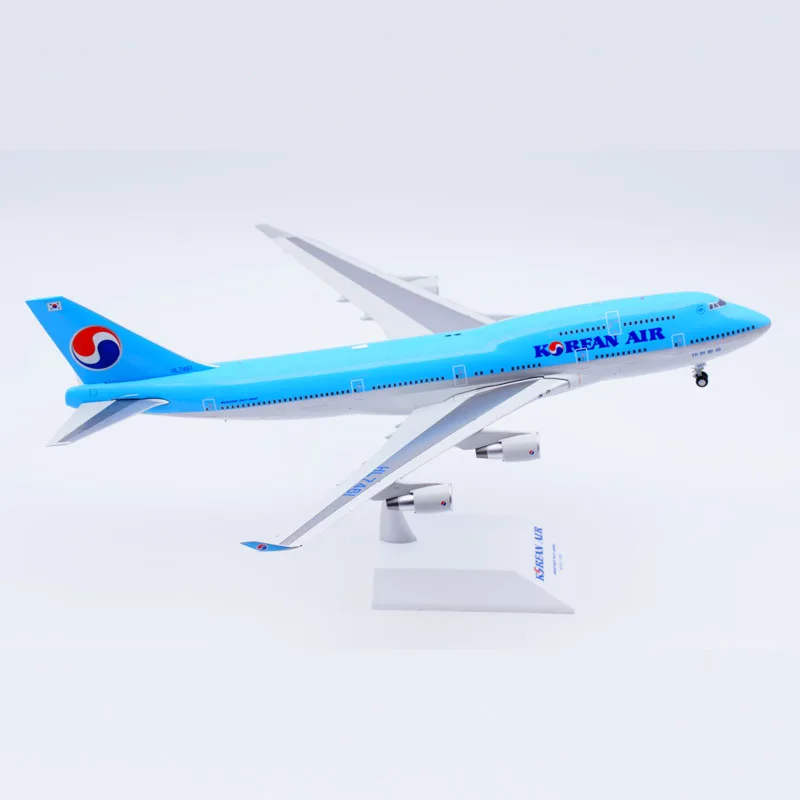 XX20187 Alloy Collectible Plane Gift JC Wings 1:200 Korean Air "Skyteam" Boeing B747-400 Diecast Aircraft Jet Model HL7461