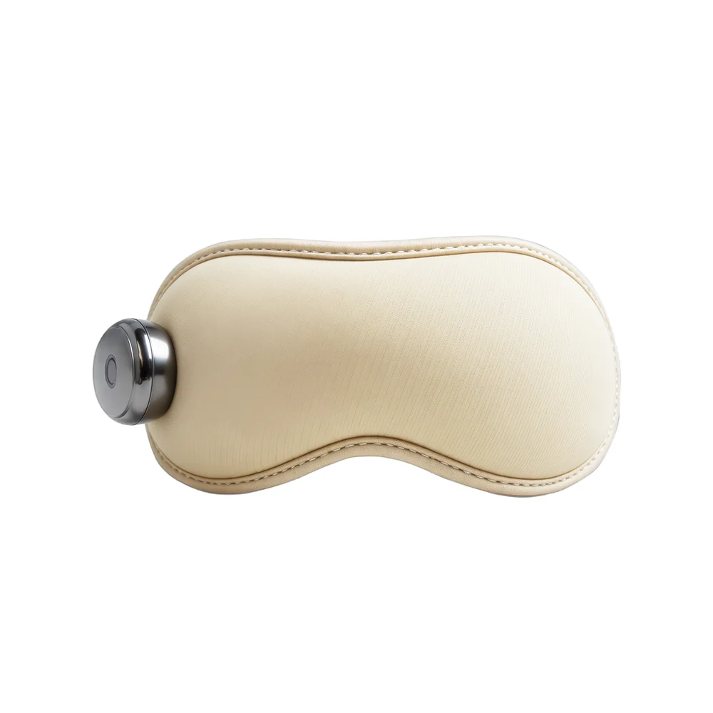 ホットセール 目元マッサージャー ストレス緩和 アイケアマシン 温熱圧迫 振動 冷却ジェル付き