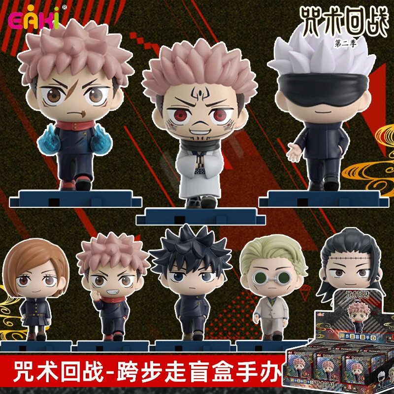 

[Подлинный] Spot EAKI X Jujitsu Battle Season 2Step-by-Step Walking Series слепая коробка фигурка товар модная игрушка подарок-сюрприз