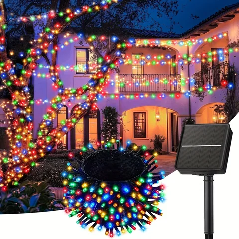 Solar Garden Fairy String Lights