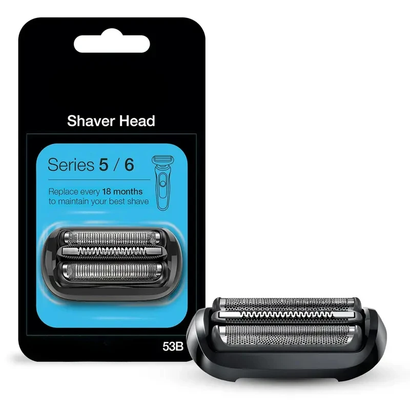 

For Braun Series 5/6 53B Replacement Head Electric Foil Shaver Compatible with New Generation Braun Razors Series 5/6