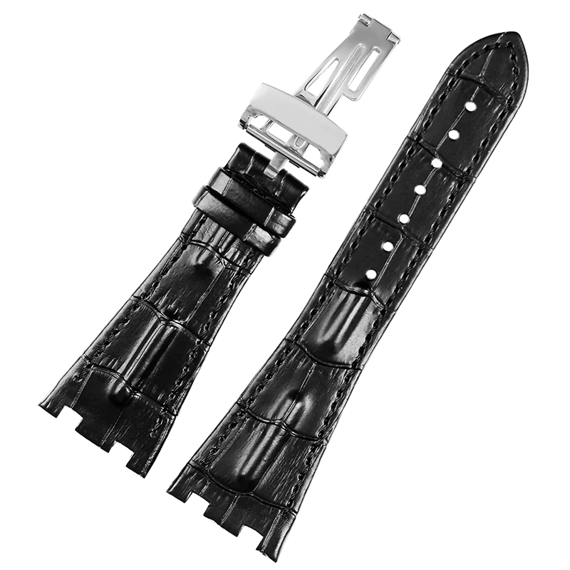 High Quality Men Cowhide Watch Strap for Audemars & Piguet  Royal Oak 15703 26471 26474 Offshore Series 28mm Watch Accessories