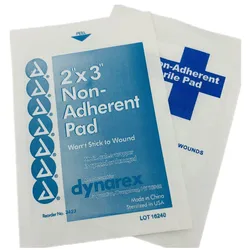 10 pz 5*7.6cm 100% cotone garza impermeabile Pad Pad Non aderente Kit di pronto soccorso nastri per medicazione Sterile tampone di garza medica