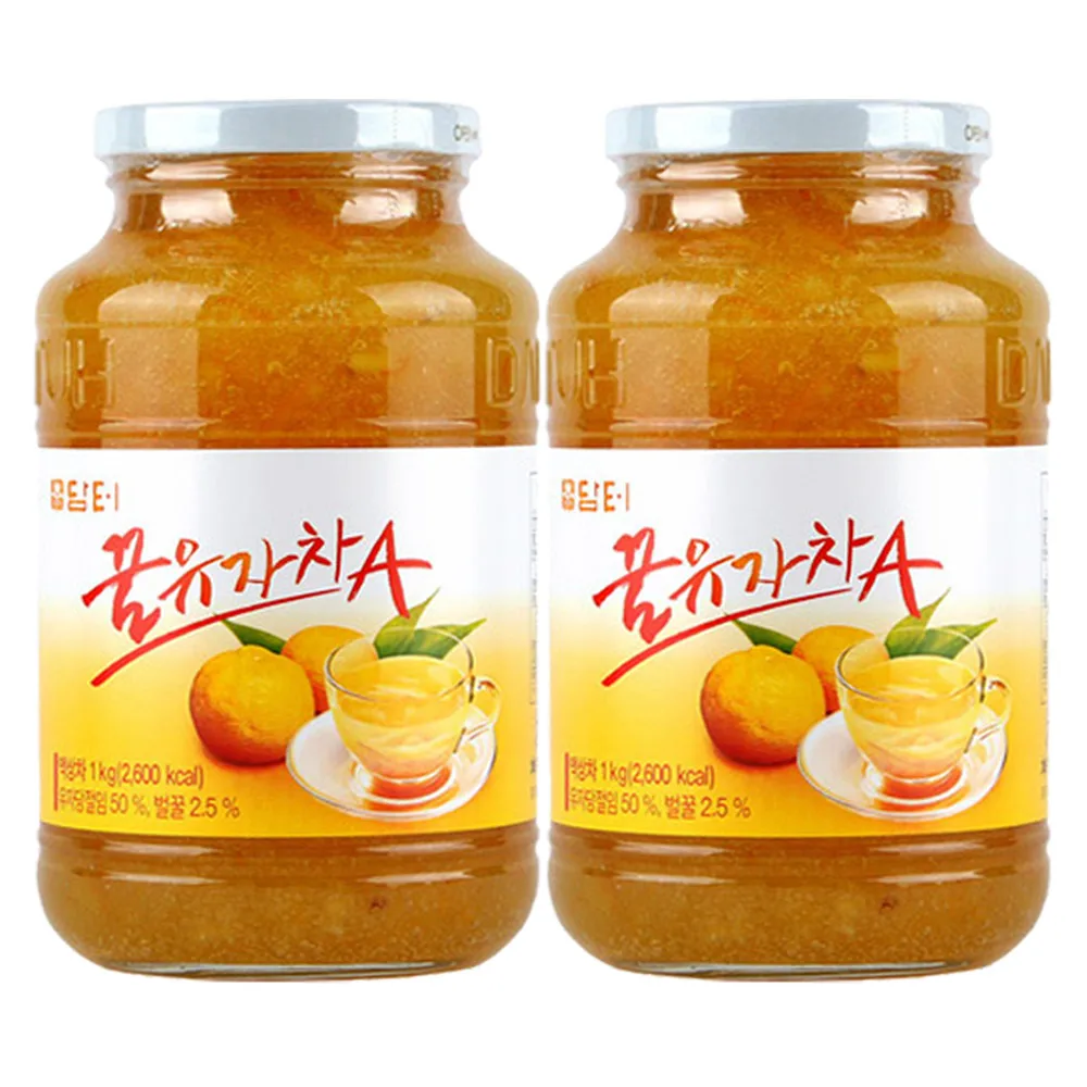 Té Damteo Honey Yuzu a 1Kg+1Kg (Total 2kg)