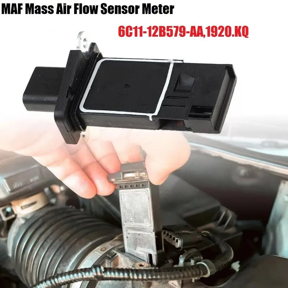 Sensore misuratore di portata d'aria di massa 6C11-12B579-AA per Volvo per Land Rover Defender Freelander per Ford Galaxy Mondeo MK4 S-Max Transit