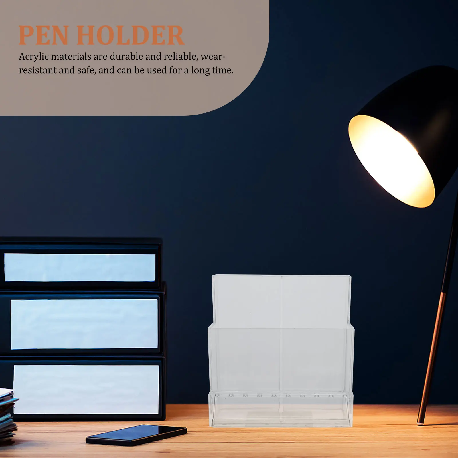 

Acrylic Grinder Storage Box Nail Drill Bit Holder Durable Reliable Wear Resistant Safe Long Use Practical Design Easy Life