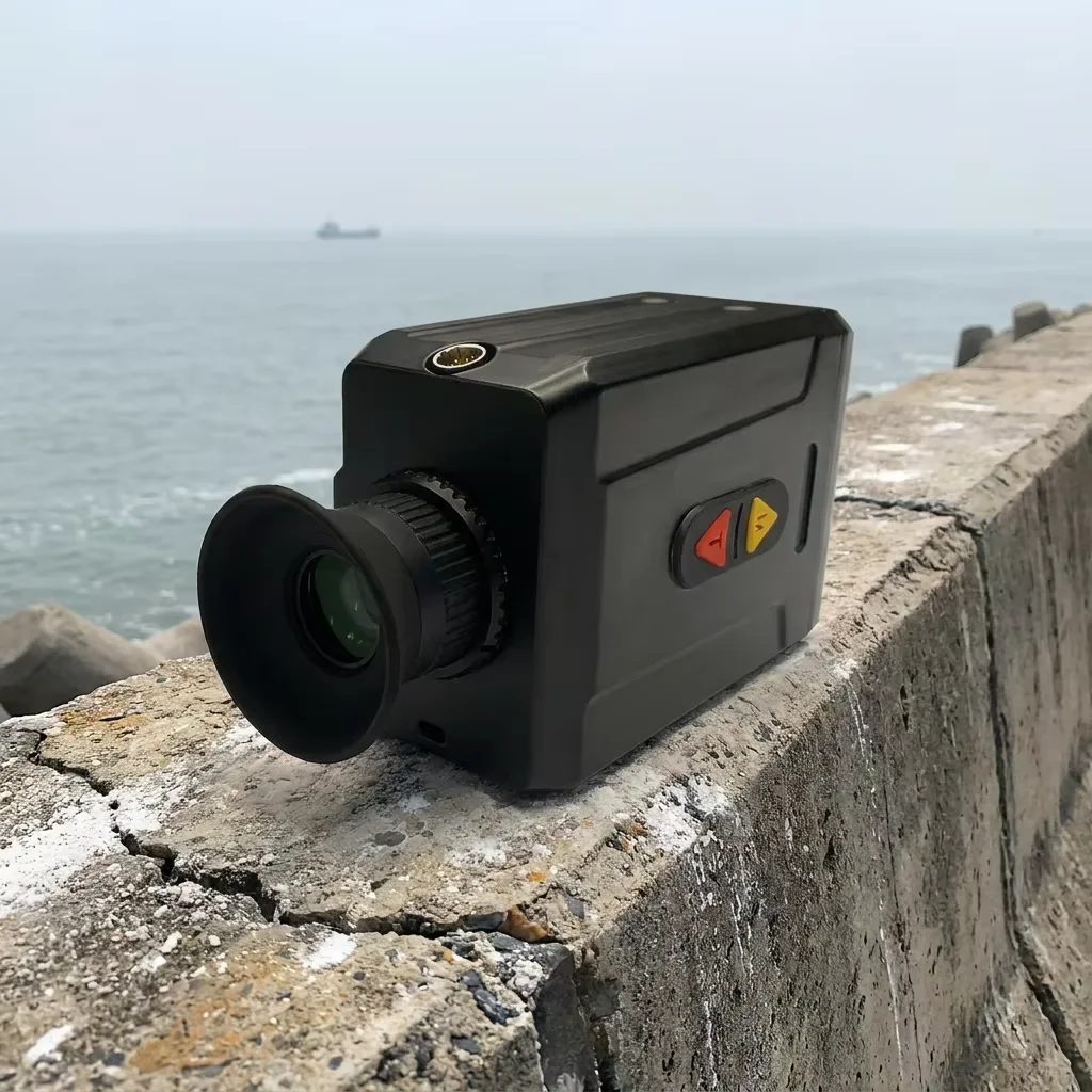 12km R Rangefinder 1535nm Eye-safe ±1m Accurate 12000m Long Range Handheld LRF With 7X Magnification & LED Display