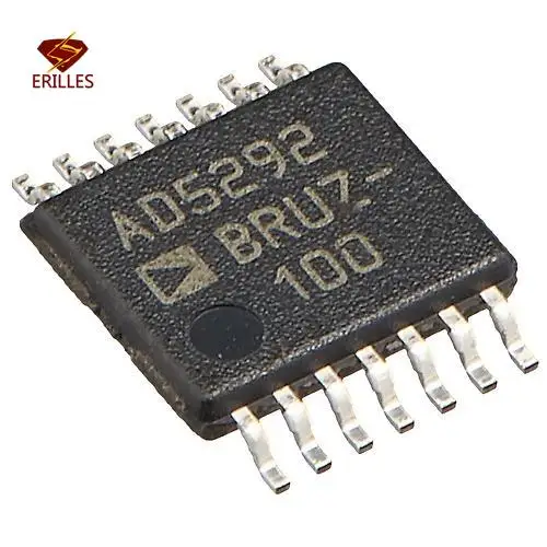 

AD5292BRUZ-100-RL7 New Original Digital Potentiometer 1024POS 100KOhm Single 14-Pin TSSOP