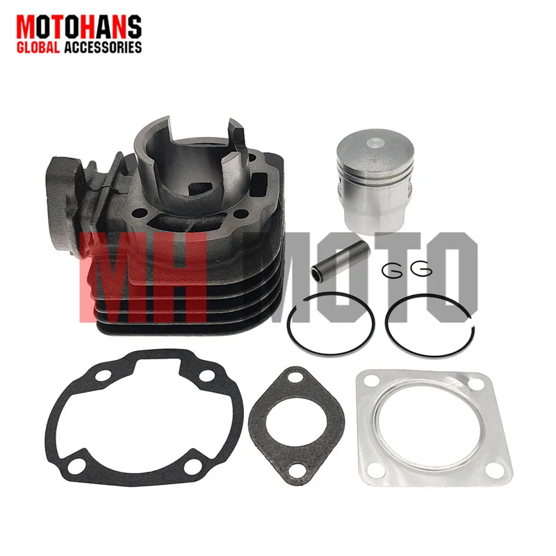 

MOTORCYCLE 41MM BORE CYLINDER KIT FOR 50CC ATALA/RIZZATO AT100 25/50 AC BYTE 810 AC FILE AT 12 50 AC HACKER/HACKER DERBI VAMOS