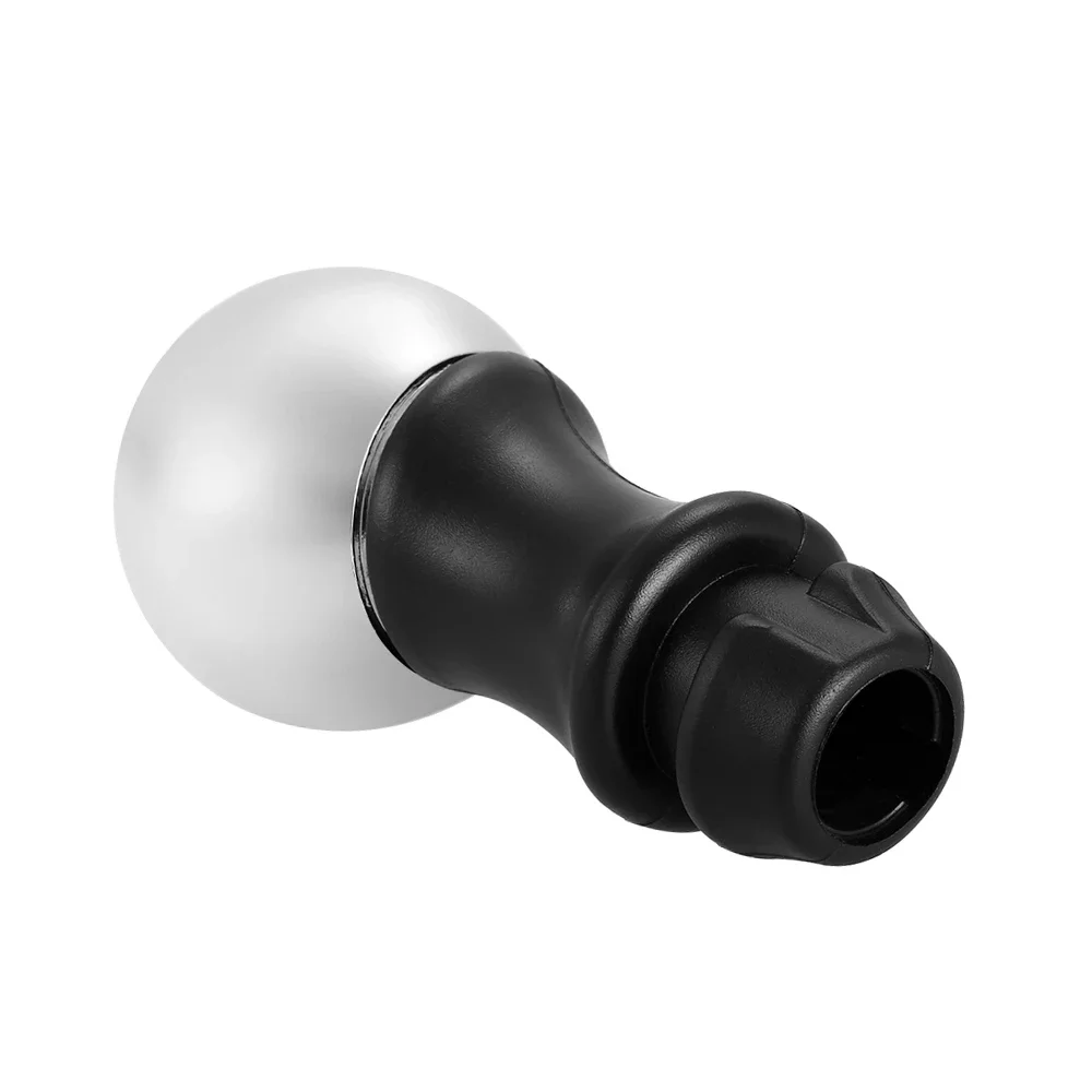 Pommeau de levier de vitesse adaptateur de levier de tête chromé remplacement de Transmission manuelle à 5 vitesses pour Peugeot 106 206 207 306 307 407 408 508