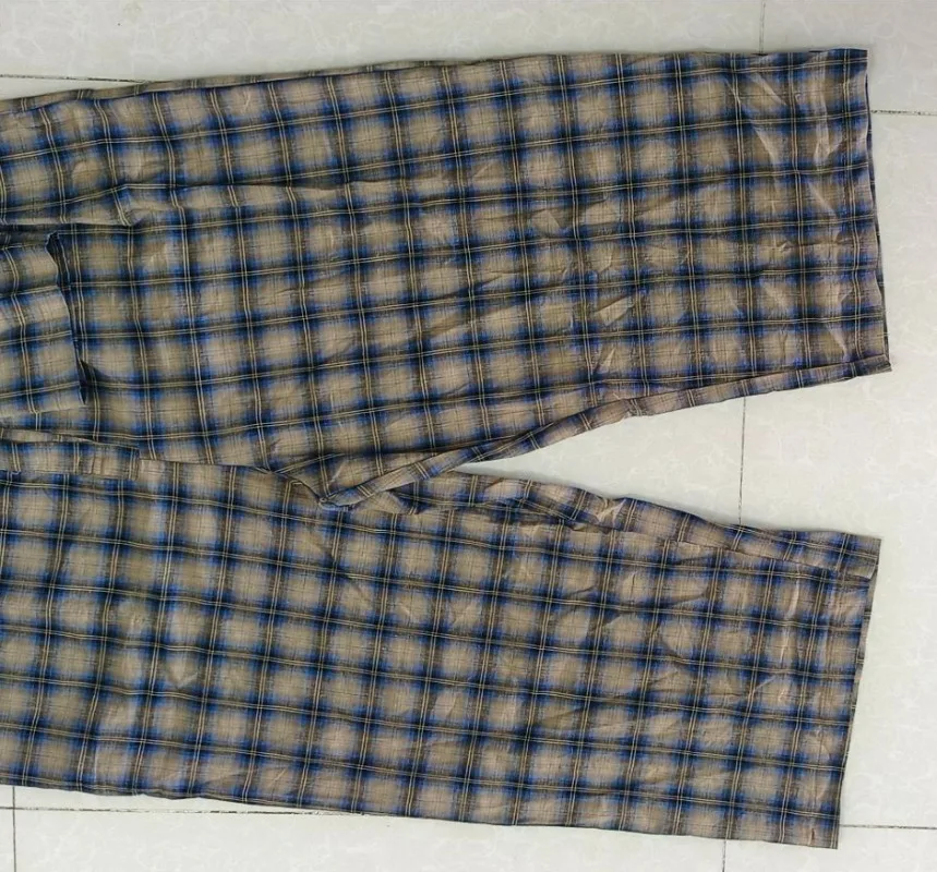 2025 ฤดูใบไม้ผลิใหม่กึ่งCardigan Jumpsuitผู้หญิงออกแบบสายรัดเอวJumpsuitsลายสก๊อตผ้าลินินStreetwear Retroผู้หญิงJumpsuits