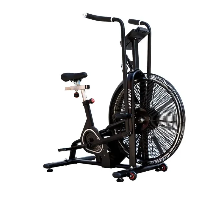 Hack Squat Upright Gym Wind Resistant Blade Air Bike New Fitness Equipment