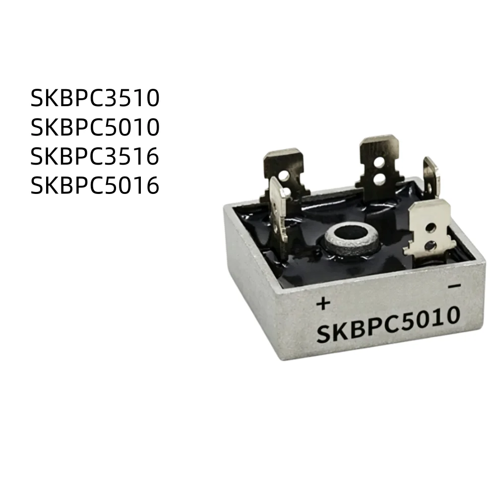 SKBPC3510 SKBPC5010 SKBPC3516 SKBPC5016  35A 50A 1000V 1600V Single Phase Diode Bridge Rectifier Electronic Components