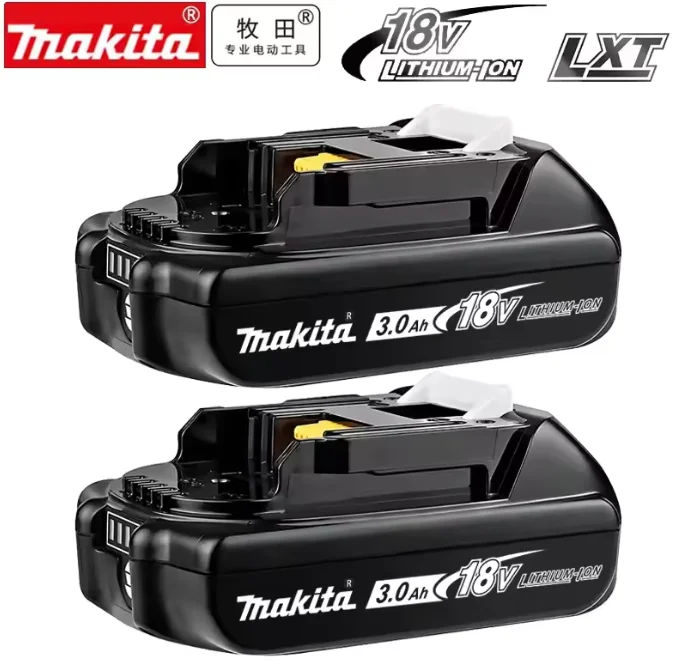 Makita 18V 3.0Ah Lithium Battery For Makita 18V Battery Power Tools Li-ion Replacement LXT BL1825 BL1820 BL1830B Original Battey