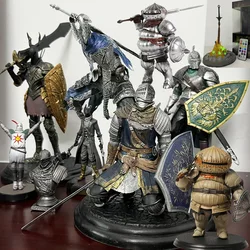 Dark Souls Figure Siegmeyer Black Knight Faraam Artorias Bonfire Led Light PVC Figure Dark Souls Figure Model Toy Birthday Gifts