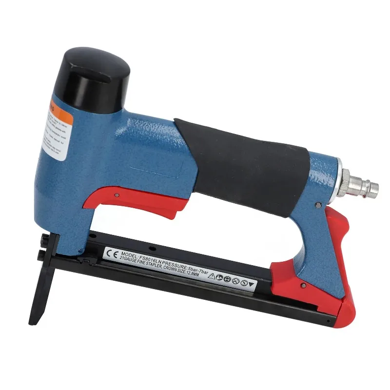 140 nail loading capacity pneumatic stapler for woodworking, pneumatic stapler, pneumatic stapler gun, size 21,1/4 to 5/8 inches
