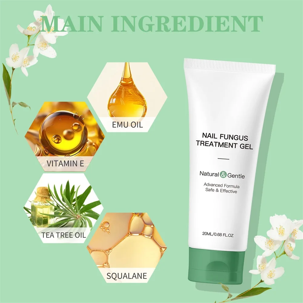 20 ml nagelschimmelbehandelingen gel, nagelverzorging reparatiegel, paronychia antifungals nagel teen nagelschimmelbehandelingen olie voor nagel