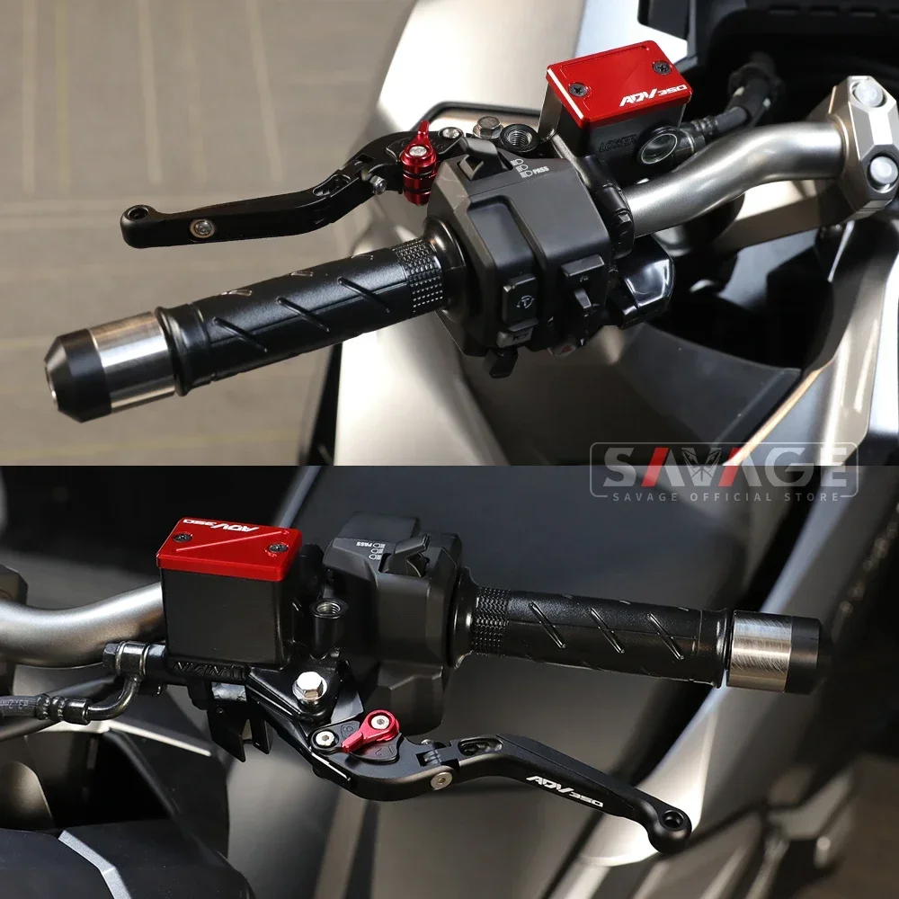 ADV 350 Brake Lever Brake Fluid Cylinder Cover For HONDA  ADV350 2022 2023 Motorcycle Accessories Front Rear Control Handles