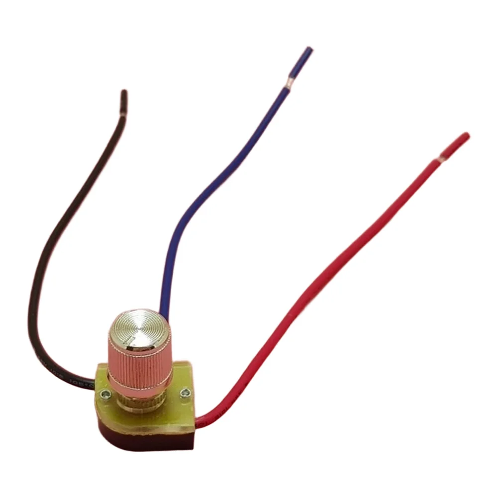 4pcs Rotary Control Three Position Switch for Ceiling Fan Light Control and Compatible For electrical Lighting Devices