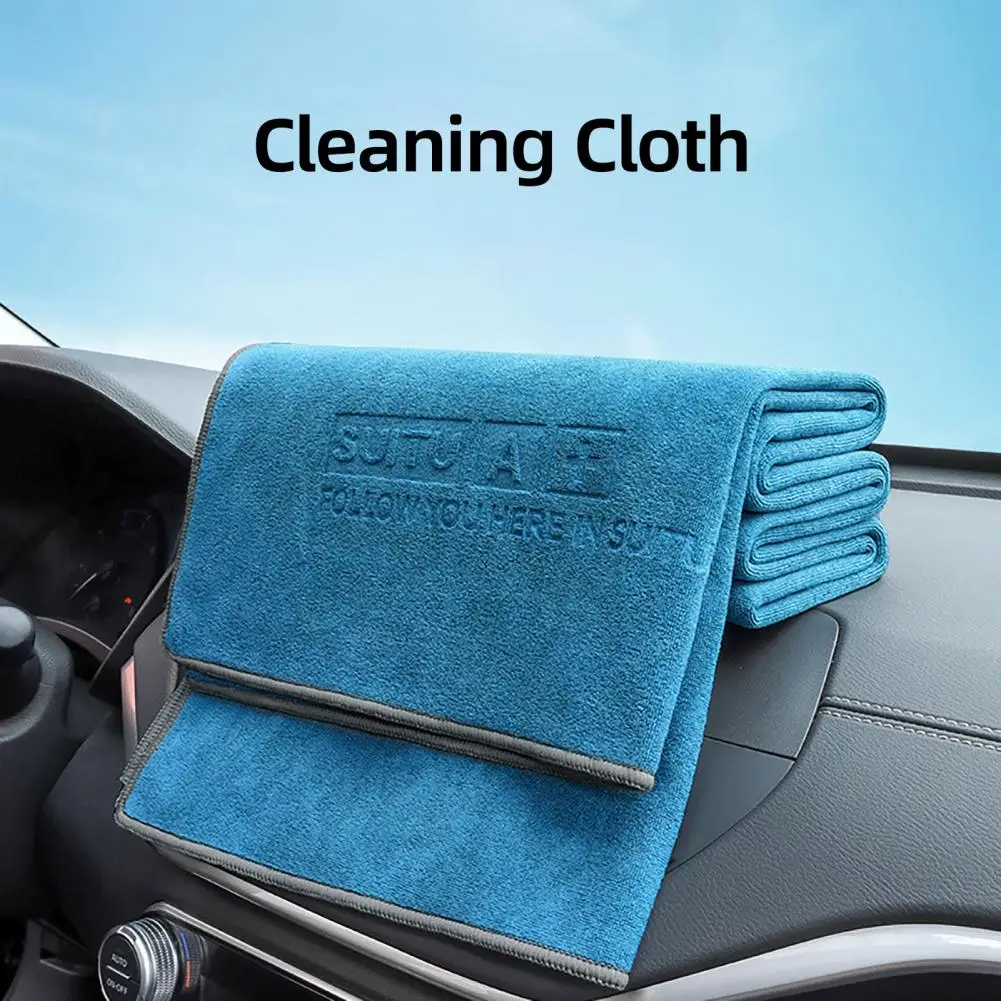 Car Wash Towel Good Water Absorption Portable Microfiber Car Cleaning Towel Efficient Cleaning Towel for Household