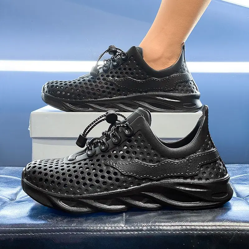 

Спортивная обувь с закрытым носком для мужчин, уличные пляжные повседневные удобные летние сандалии 2023 года, Новое поступление, распродажа, трендовые мужские сандалии