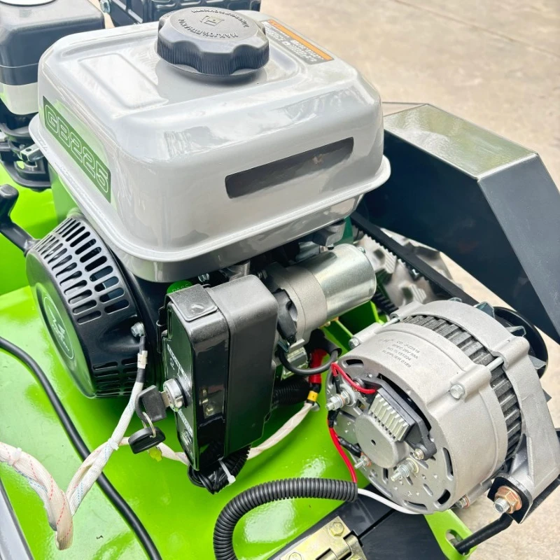Remote Control Agricultural Intelligent Lawn Mower 82 Model Tracked Weeding Machine Agricultural Weed Cutting Machine