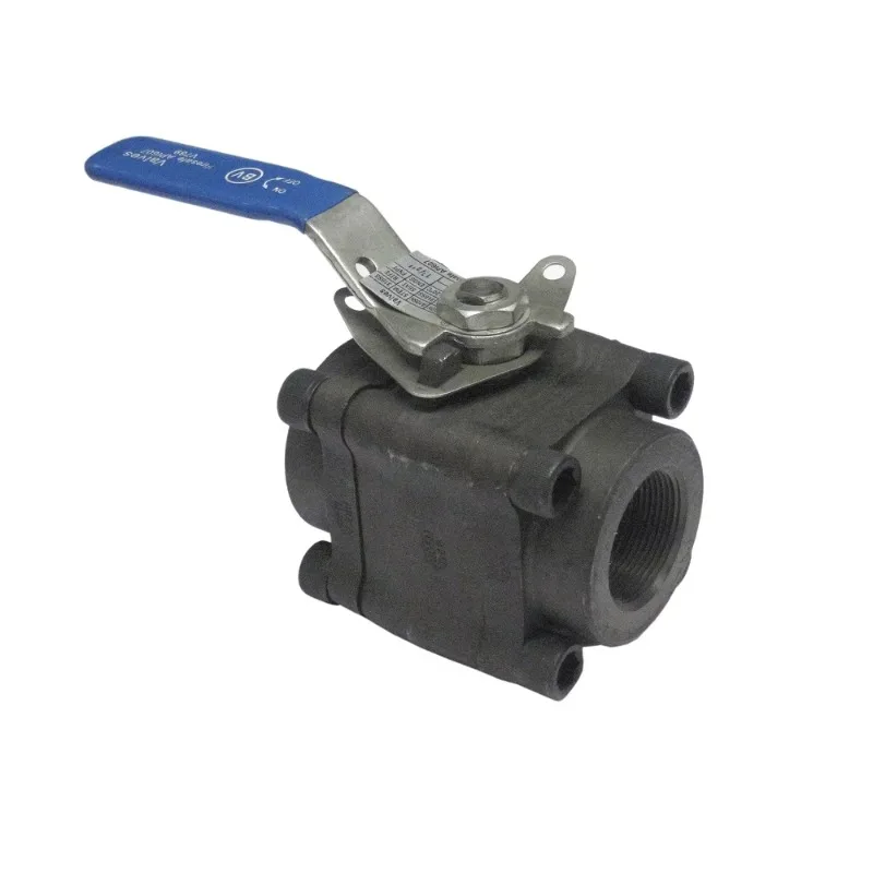 800-pound high-pressure stainless steel sleeve welded end ball valve, 3000WOG manual power