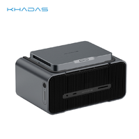 Khadas Mind 2s Mini PC Intel Core Ultra 7 255H​ 16C/16T Windows 11 Home Barebone Desktop Computer 64GB RAM 2TB SSD PCle 5.0 USB4