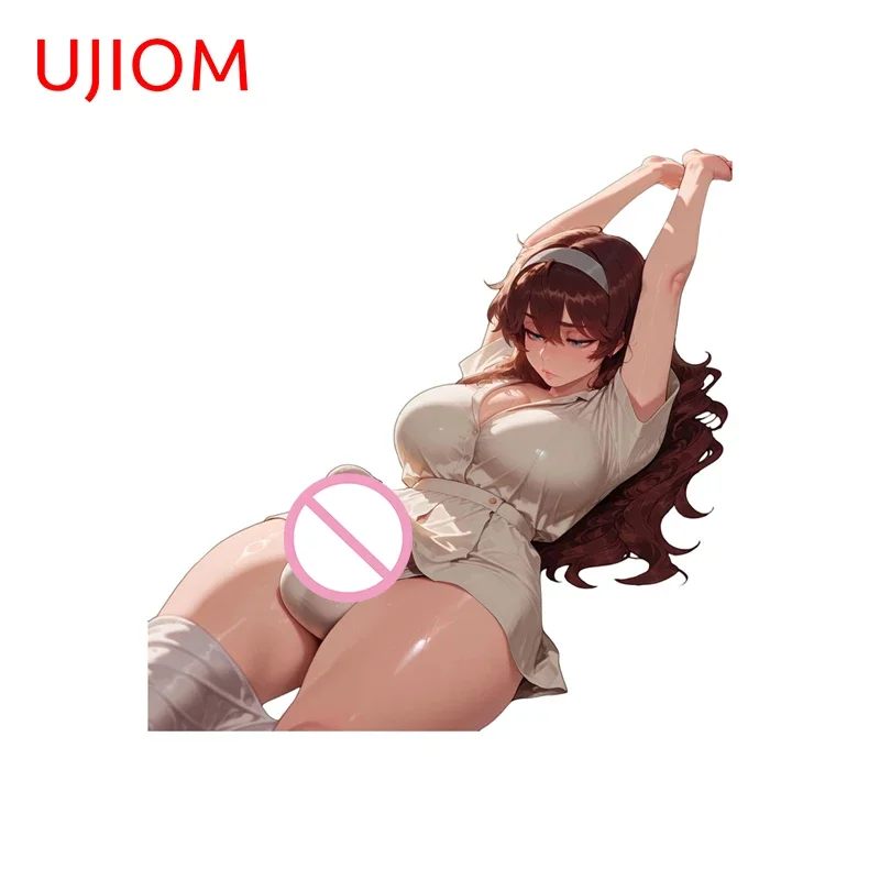 UJIOM NSFW Binding Kneel Posture Futa Girl Wall Sticker Popular Attractive High Quality Decal Suitable For Veneer Murals Decor