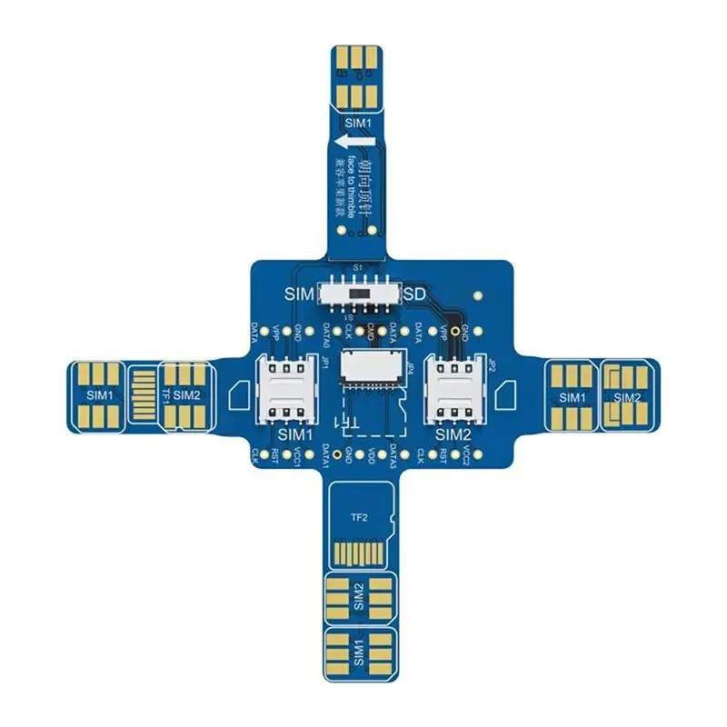 FFYY-Smartphone Signal Tester Board SD Card Detection SIM Card Reader Problem Replacement